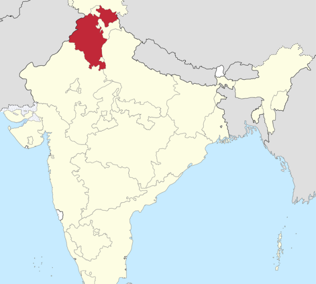 punjab, india (1956 1966)