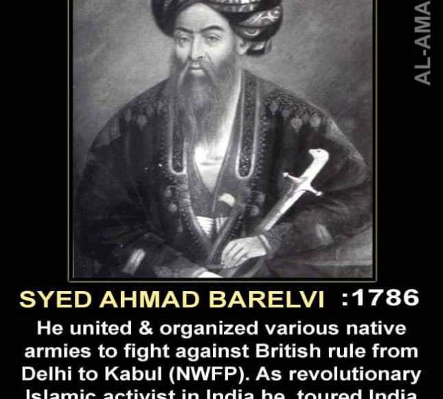syed ahmad barelvi