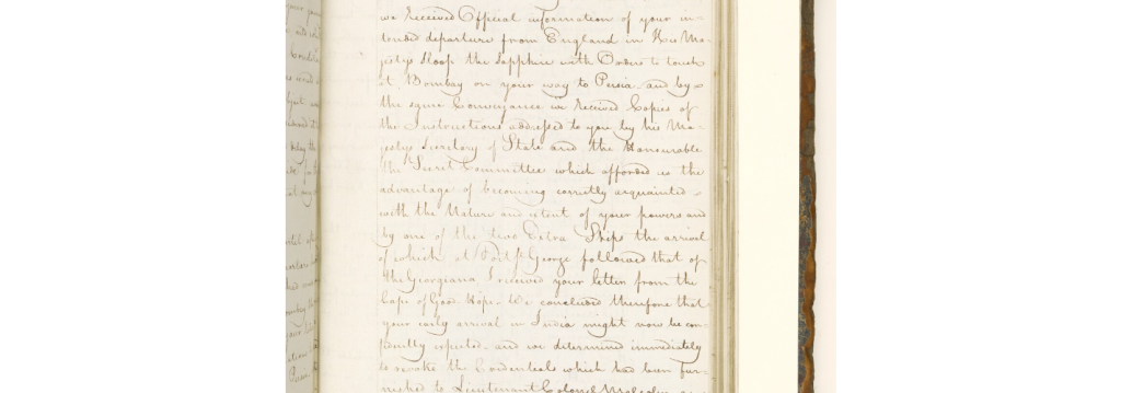 BENGAL AND INDIA SECRET LETTERS