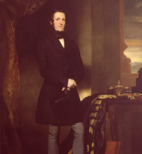 detail john watson gordon dalhousie oil painting national 1847